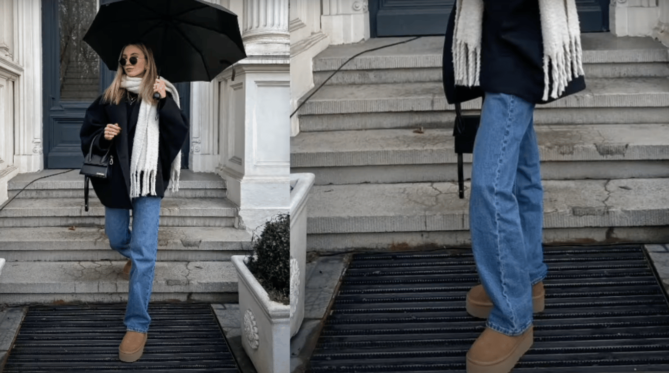 Угги під джинси - вдалий вибір