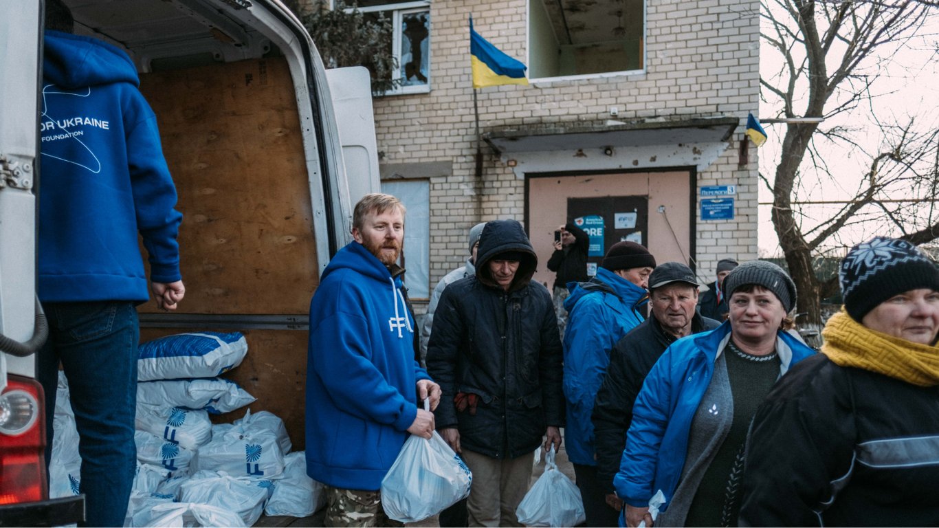 Фонд Future for Ukraine посетил мужественную Чернобаевскую громаду в преддверии годовщины полномасштабного вторжения