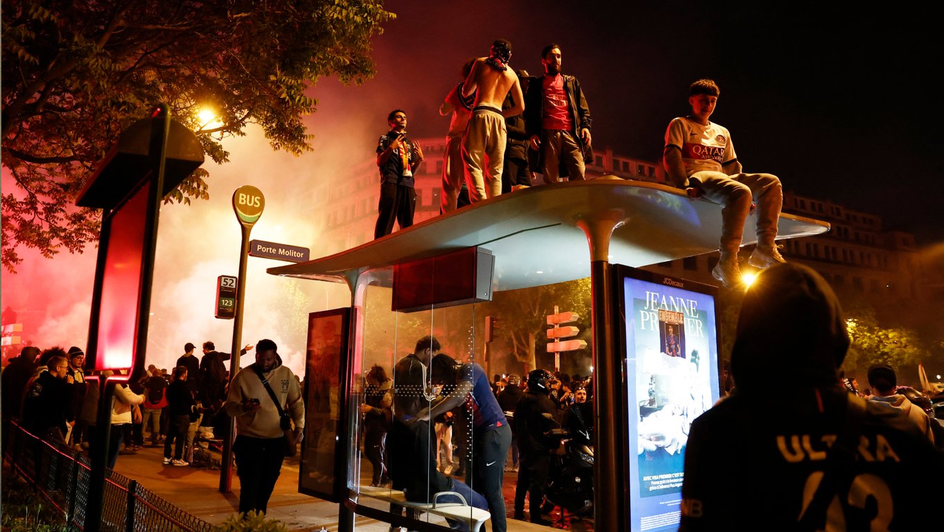 Болельщики ПСЖ