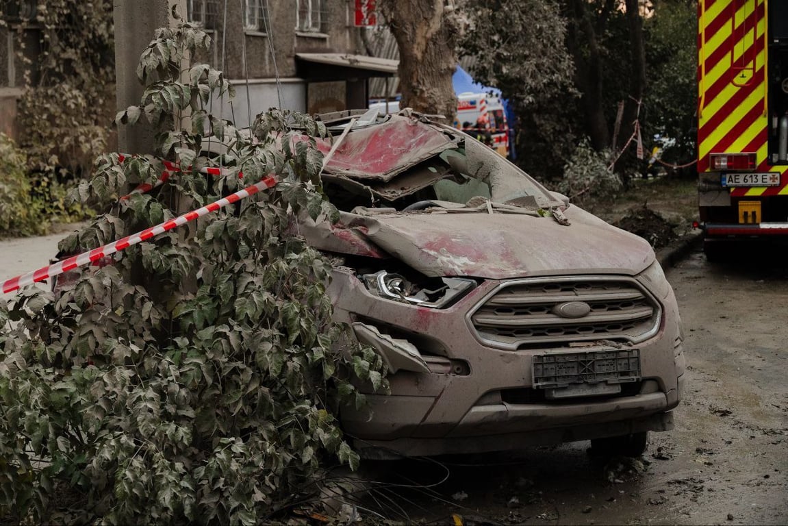 Атака на Днепр 26 октября