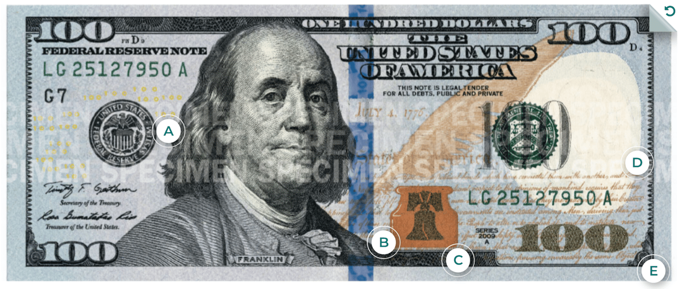 Валютний фальсифікат: ознаки того, що долари непридатні до використання - фото 1