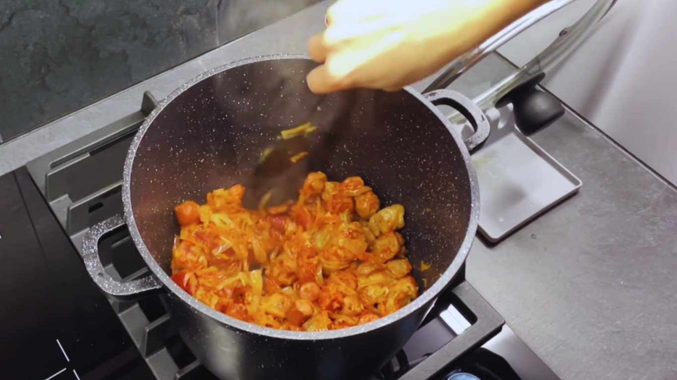 рецепт бігосу зі свининою та капустою