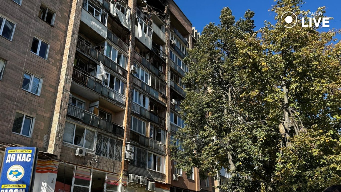 Російський удар по Харкову: пошкоджено будинок