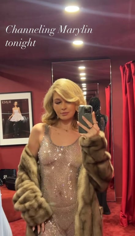 Соня Киперман повторила образ Мэрилин Монро