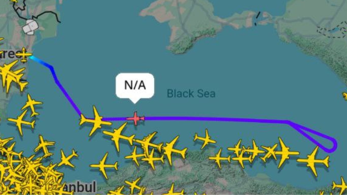 Над Чорним морем розвідка НАТО