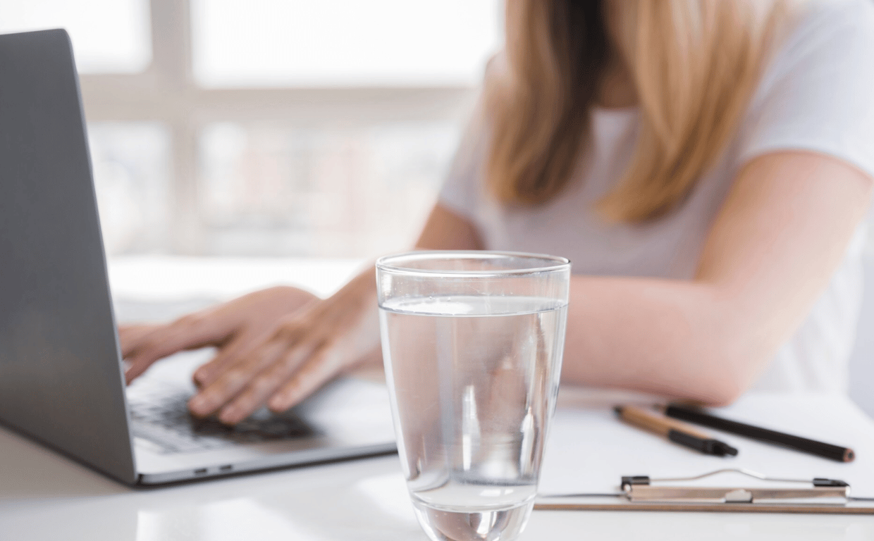 Важным является достаточное количество воды в день.