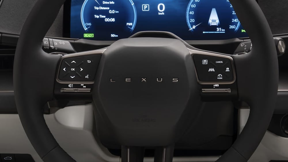 Кермо Lexus ES 8-го покоління.