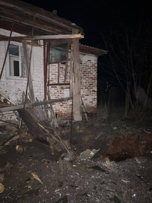 Пожары на Черниговщине: атака РФ разрушила жилые дома