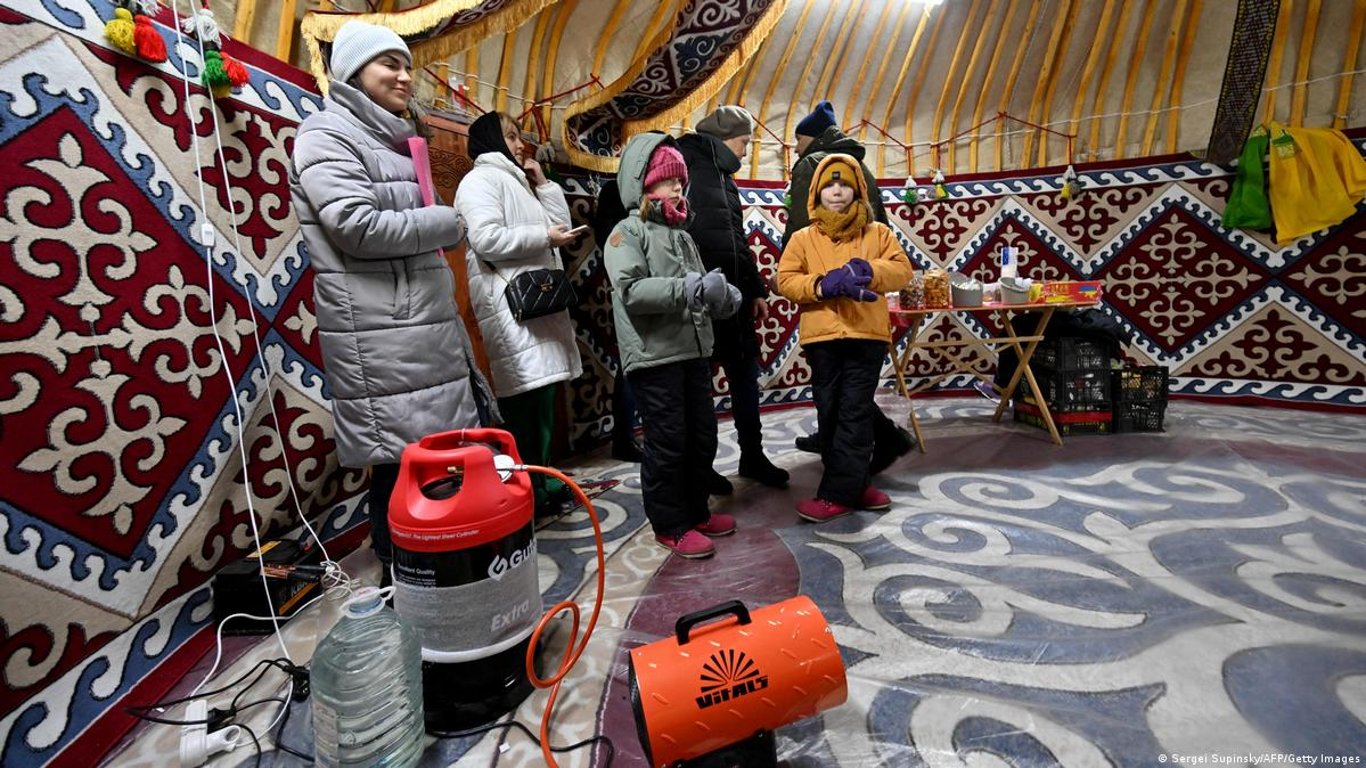 В Одесі встановлять казахський національний шатер для обігріву