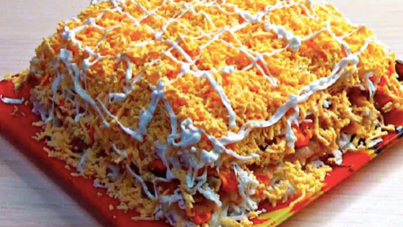 Салат Панянка на Великдень: дешевший за Олівʼє, а йде першим зі столу