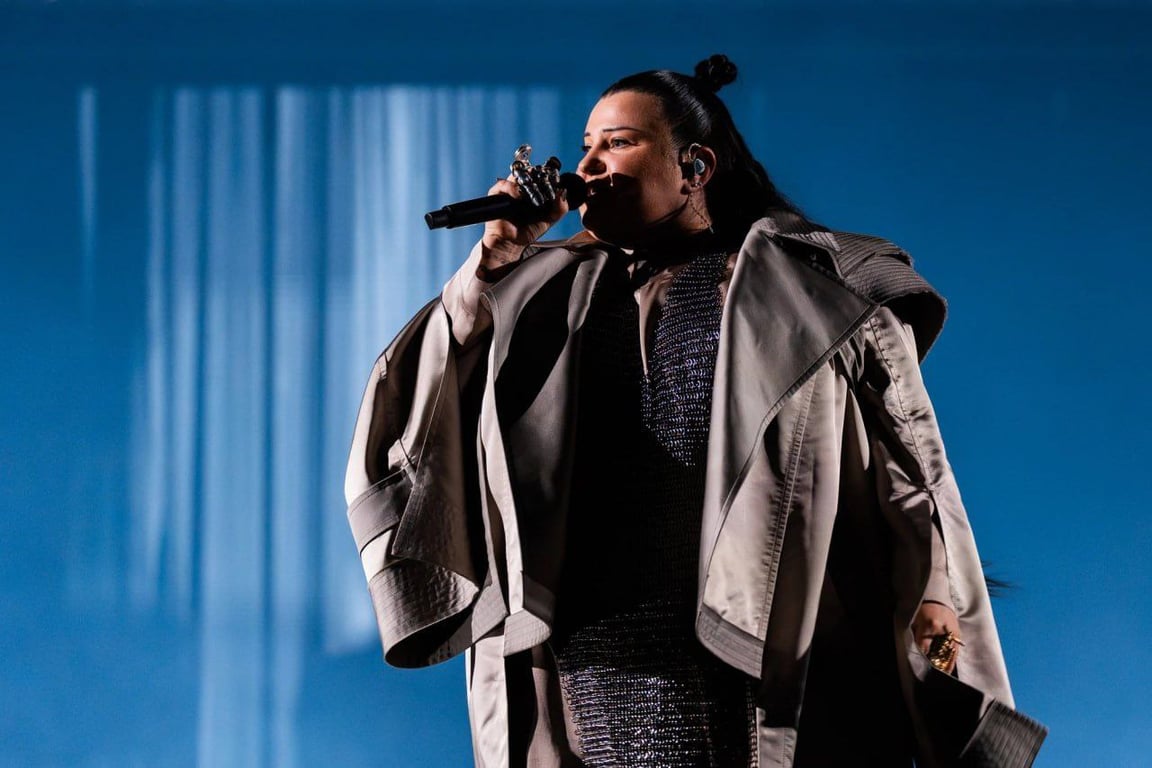 Реперка Alyona Alyona на першій репетиції Євробачення-2024. Фото: instagram/eurovision