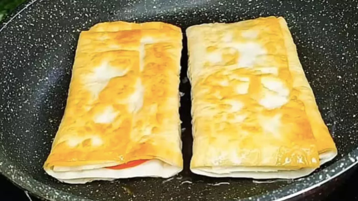 рецепт сніданку з лаваша