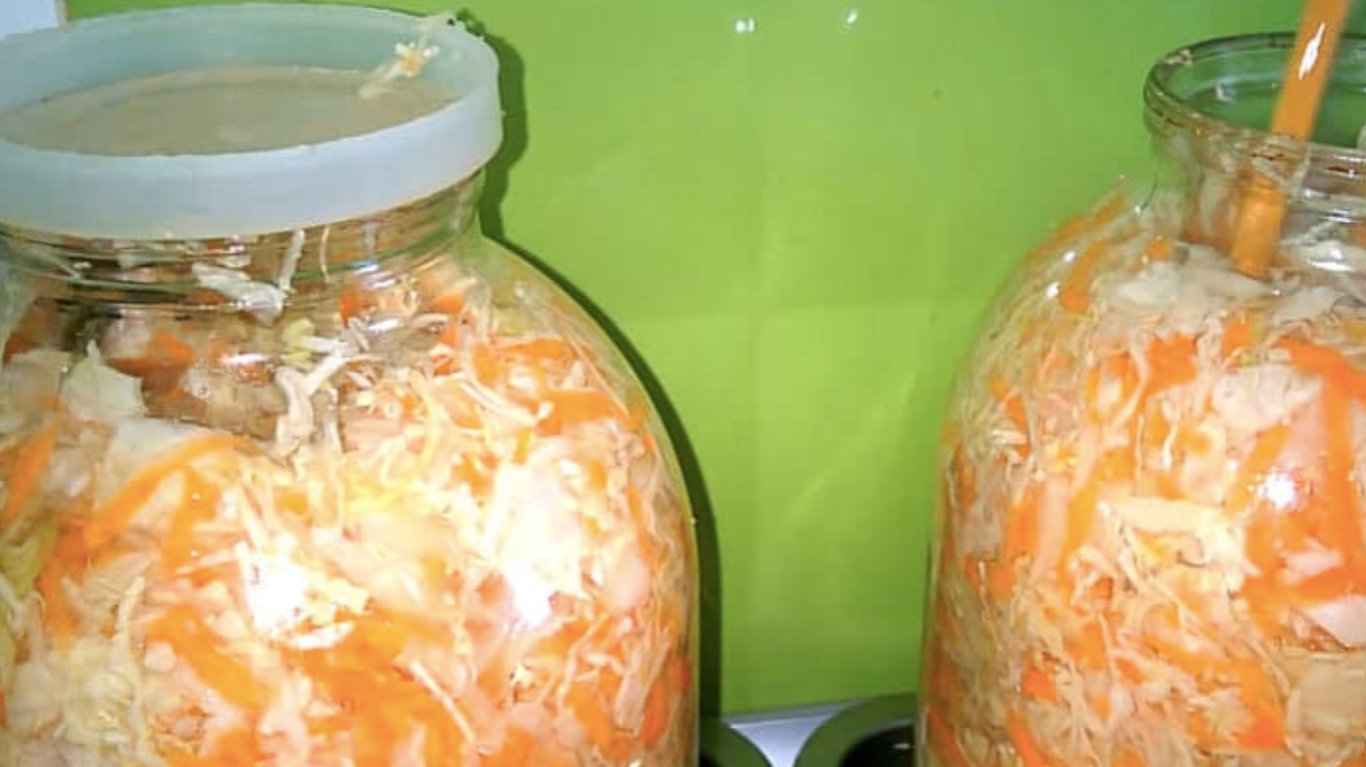 рецепт квашеної капусти