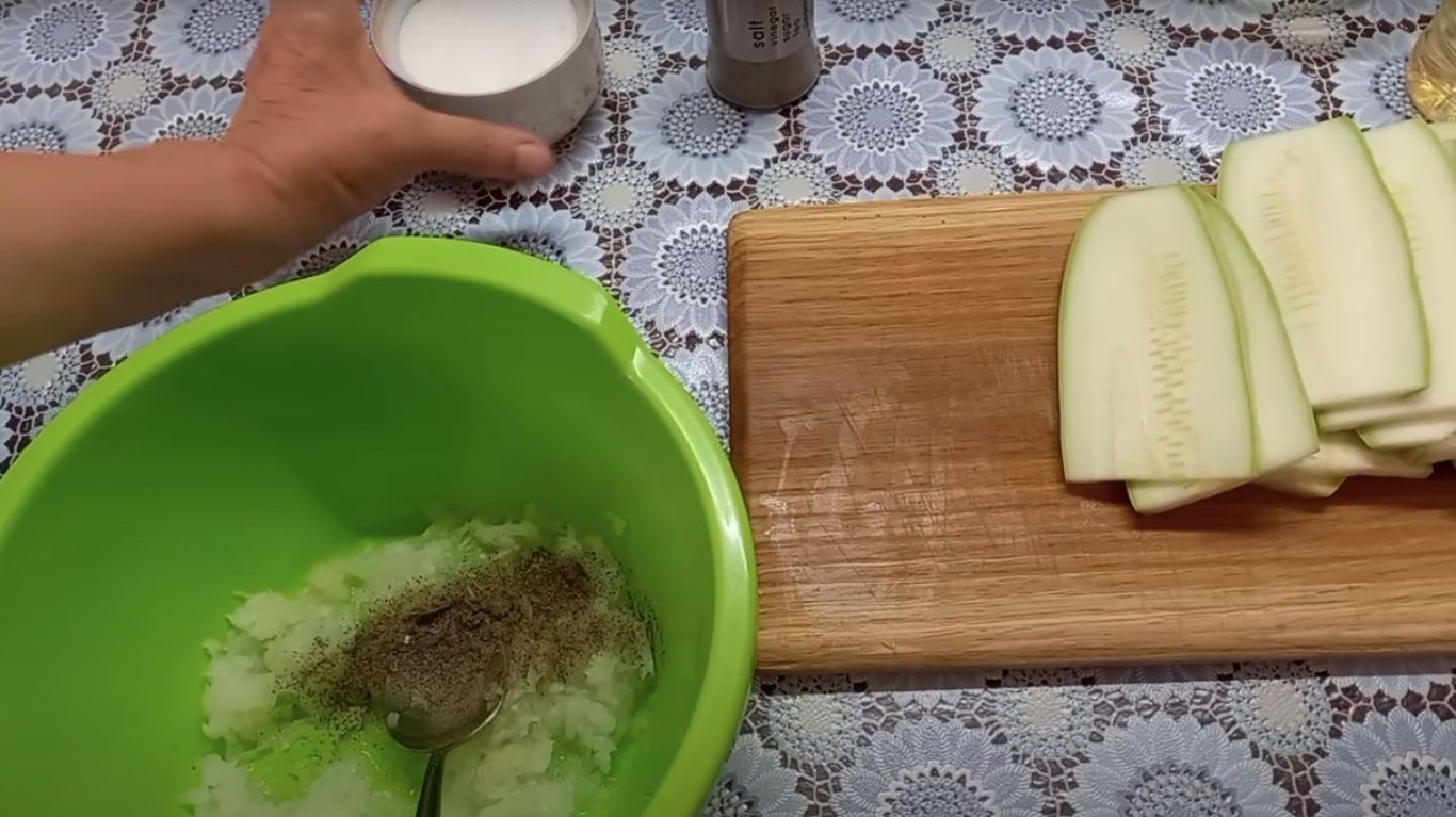 рецепт из кабачков