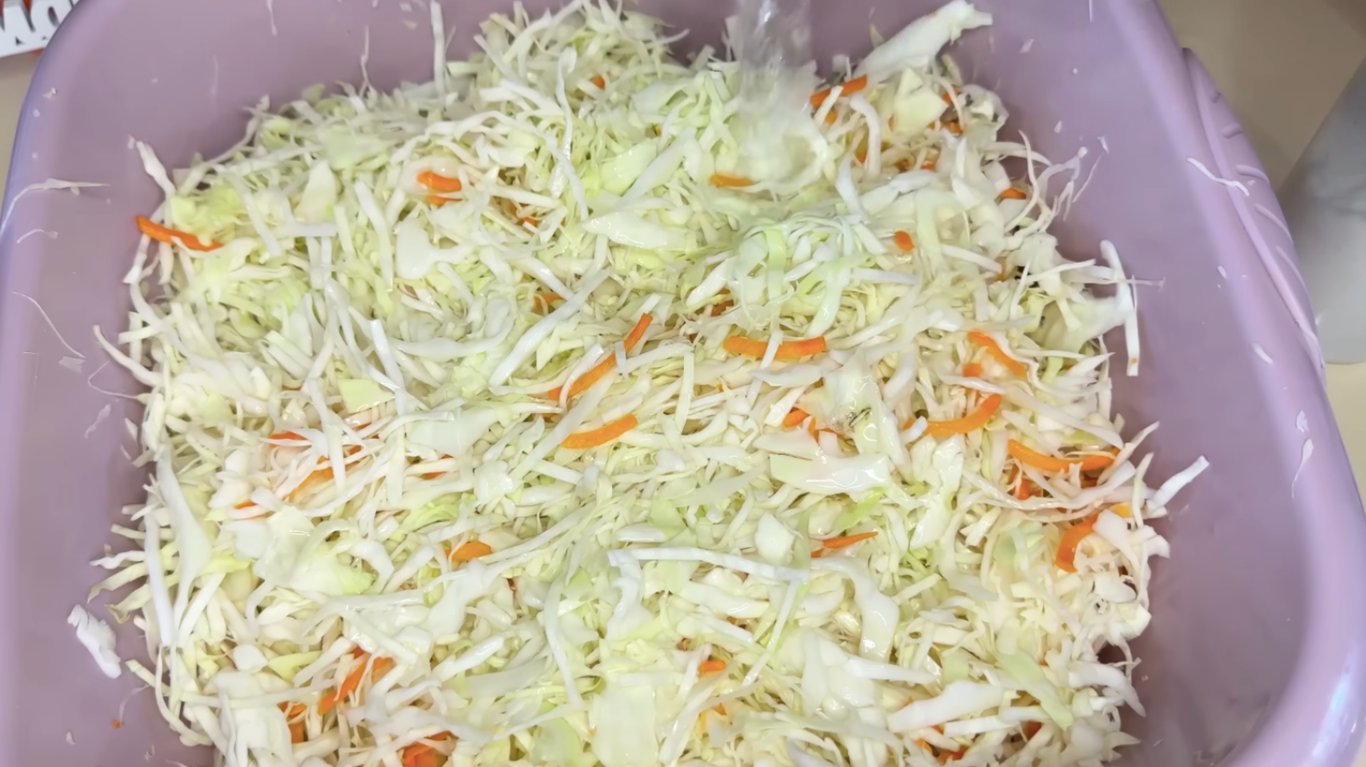 рецепт квашеної капусти в розсолі