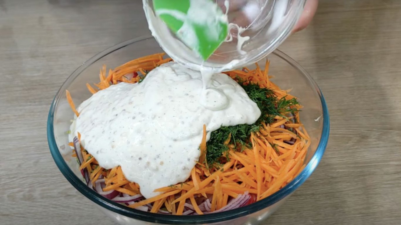 смачний овочевий салат