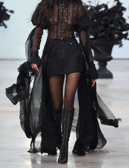 З чим носити чоботи у вікторіанському стилі