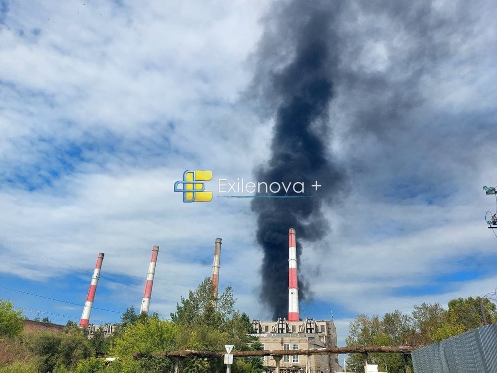 Пожежа на ТЕЦ в Росії 11 серпня