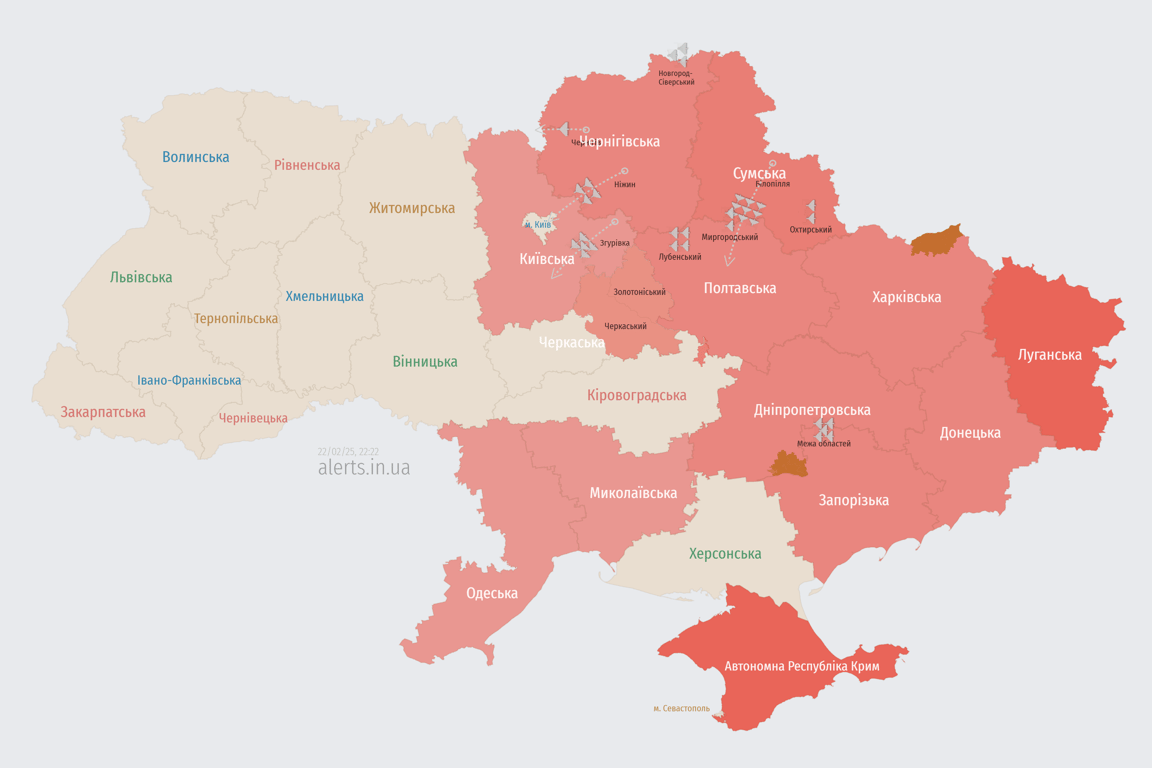 Обстріл Запоріжжя 22 лютого