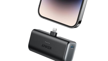 Миниатюрный помощник: Anker выпустил суперкомпактный павербанк для iPhone - 285x160