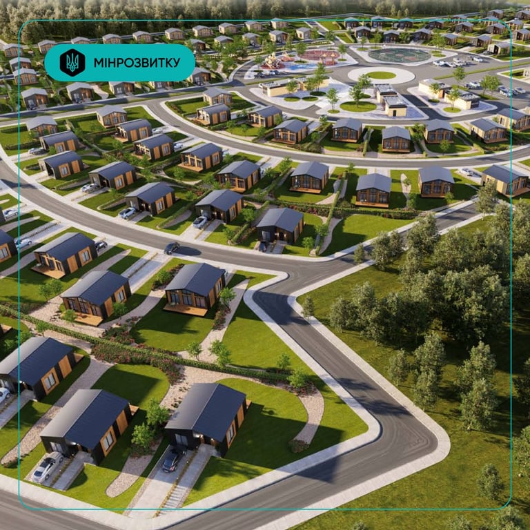 Житловий квартал для ВПО на Київщині