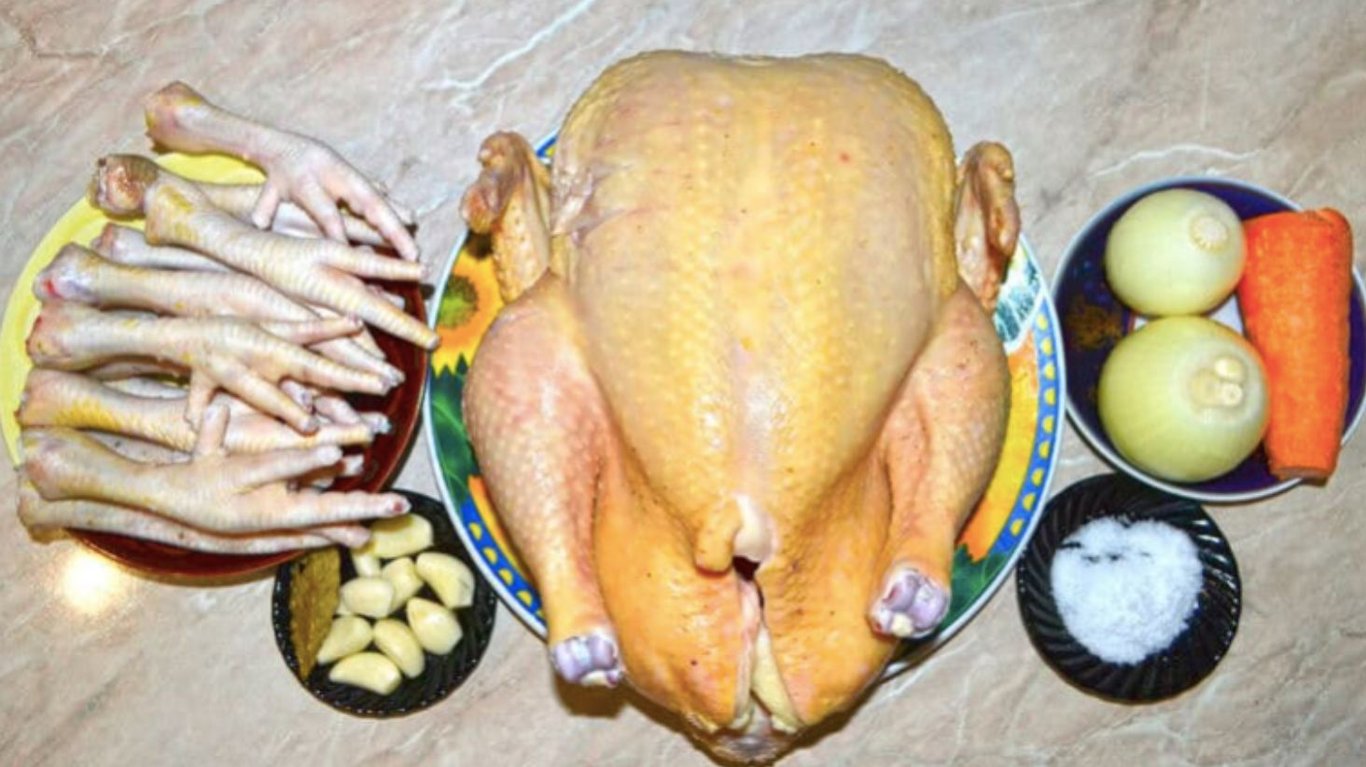 рецепт студня из курицы