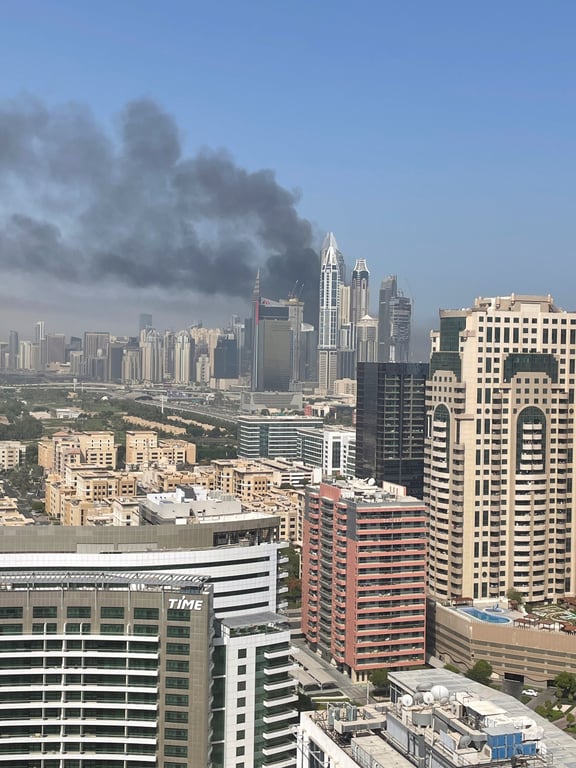 Пожежа в Дубаї 14 червня