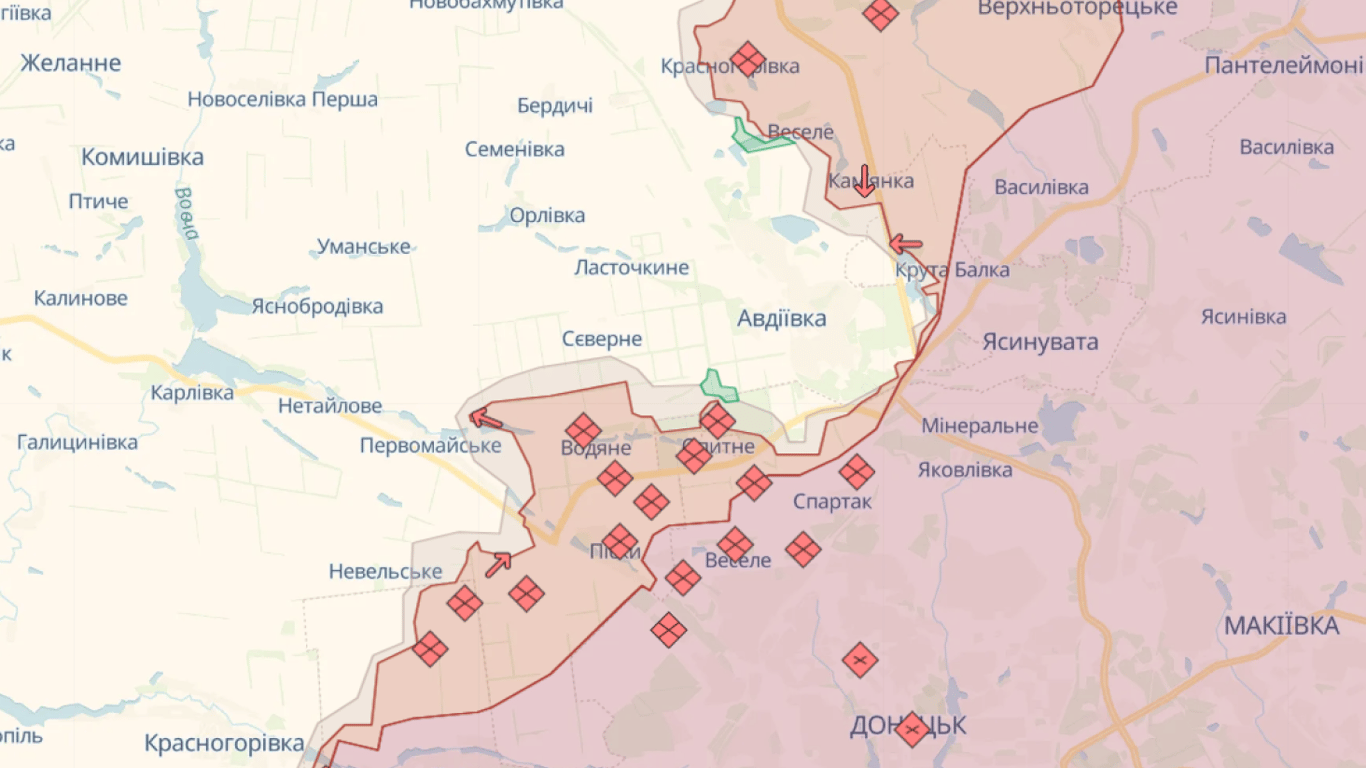Онлайн-карти бойових дій в Україні на сьогодні, 23 серпня: DeepState, Liveuamap, ISW
