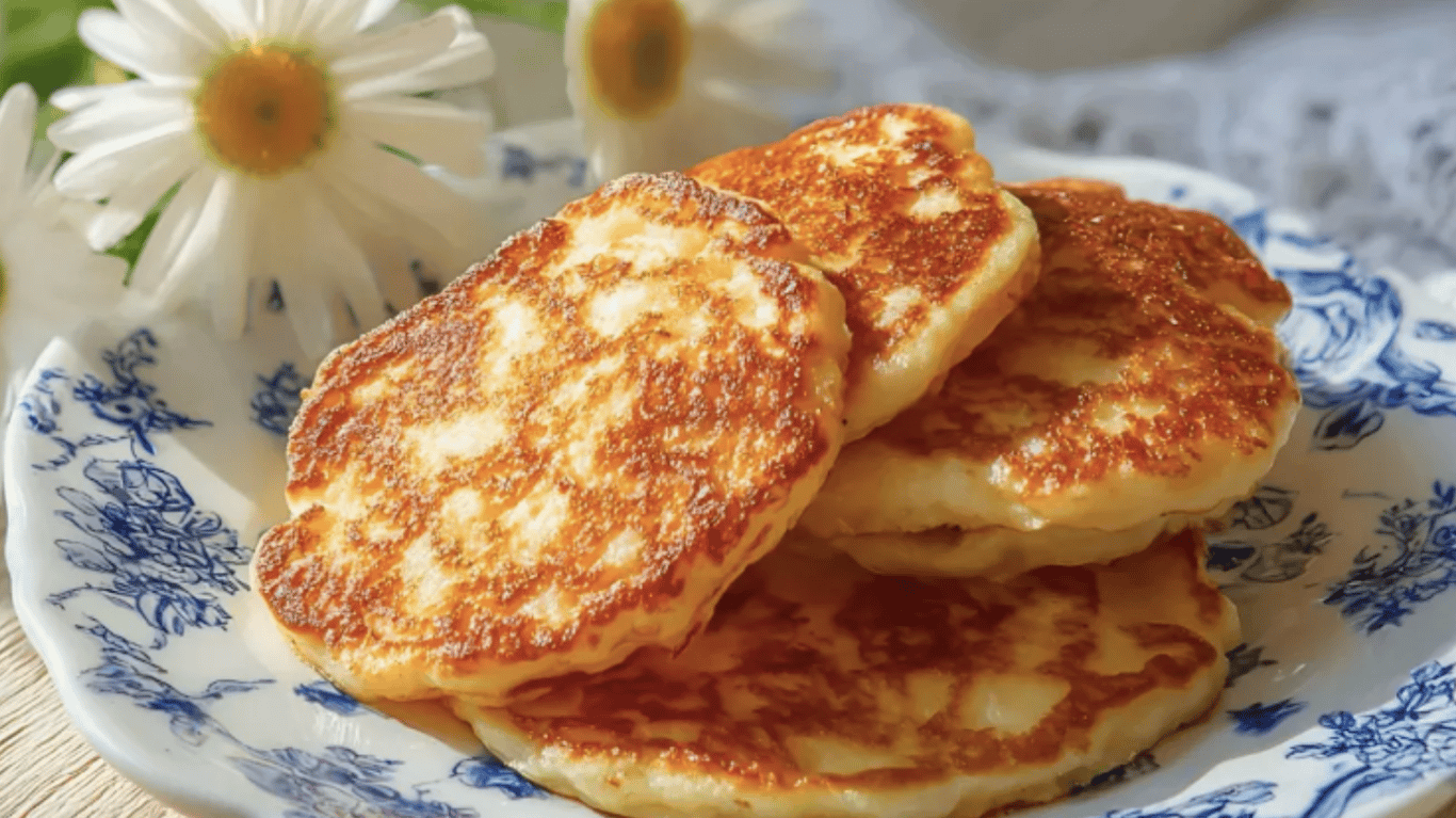 оладки з вівсянкою та яблуками