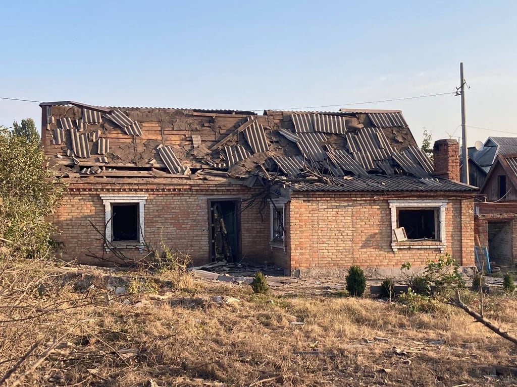 У Кривому Розі на Дніпропетровщині понівечені будинки через атаку