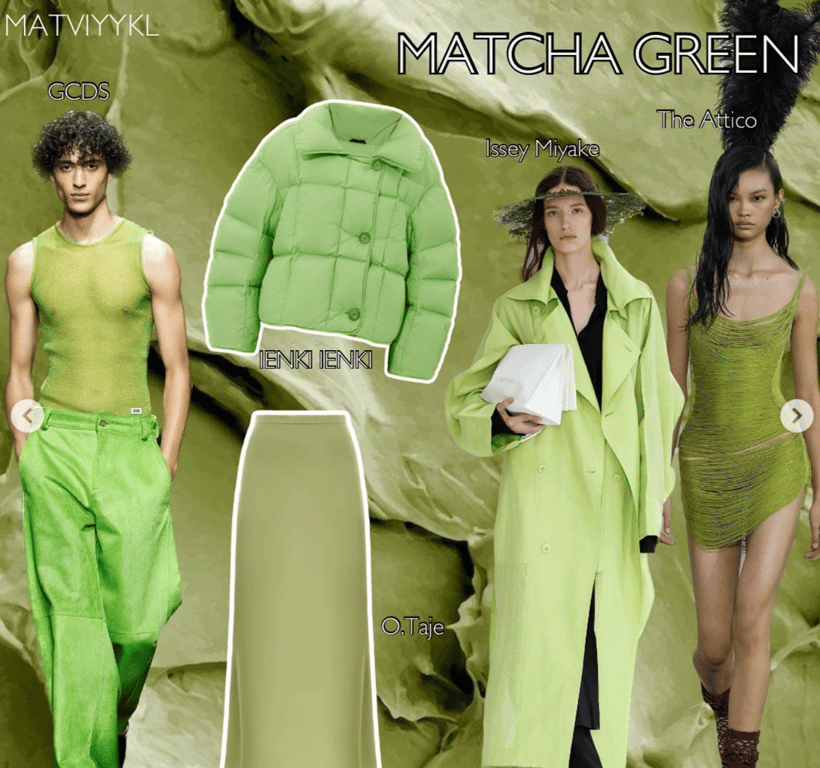 Зеленый - это самый главный цвет этого года