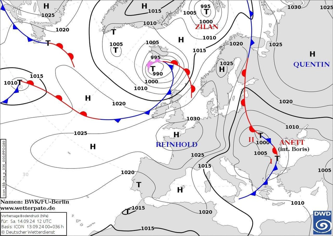 Прогноз погоди в Україні на 14 вересня
