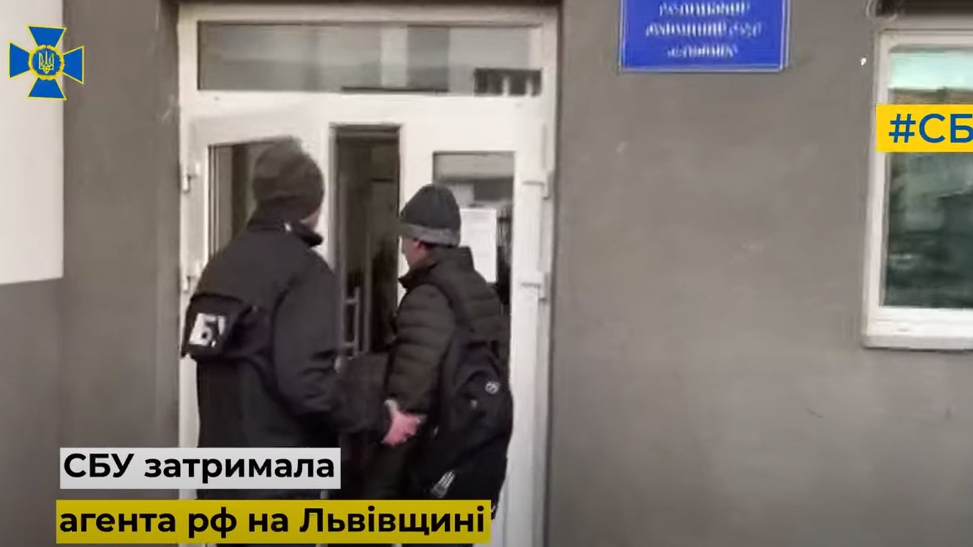 Во Львовской области СБУ задержала российского агента, который маскировался под ВПЛ