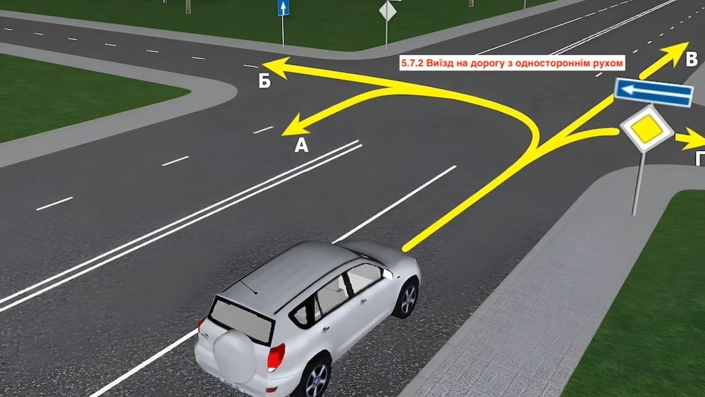 Тест ПДР: куди може проїхати авто