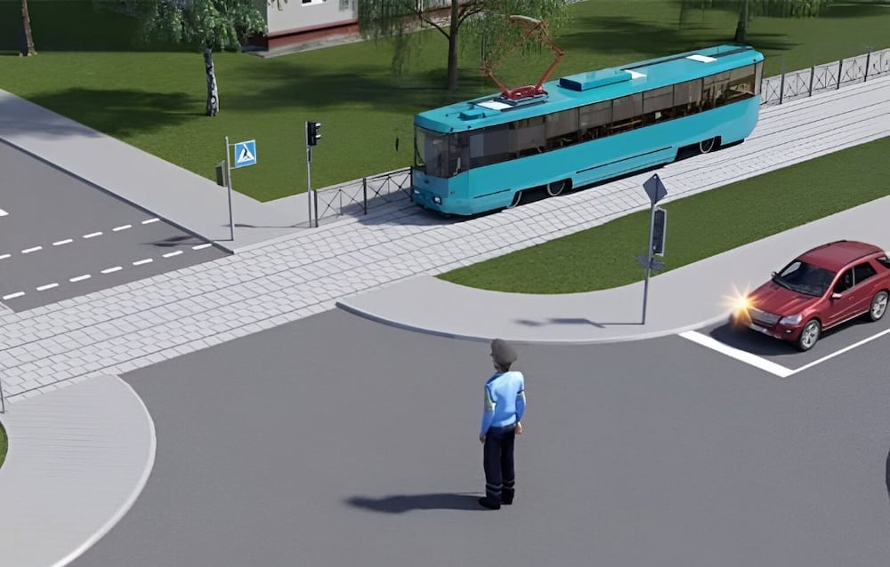 Тест ПДР: хто за ким проїде