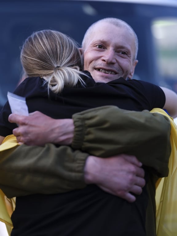 Українці після російського полону