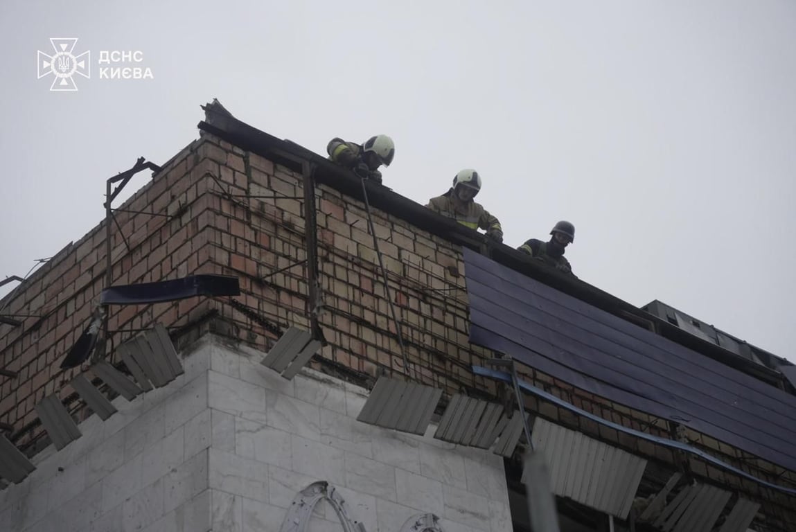 Наслідки ударів по Києві 18 січня