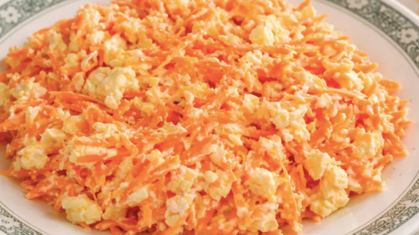 рецепт салату з морквою