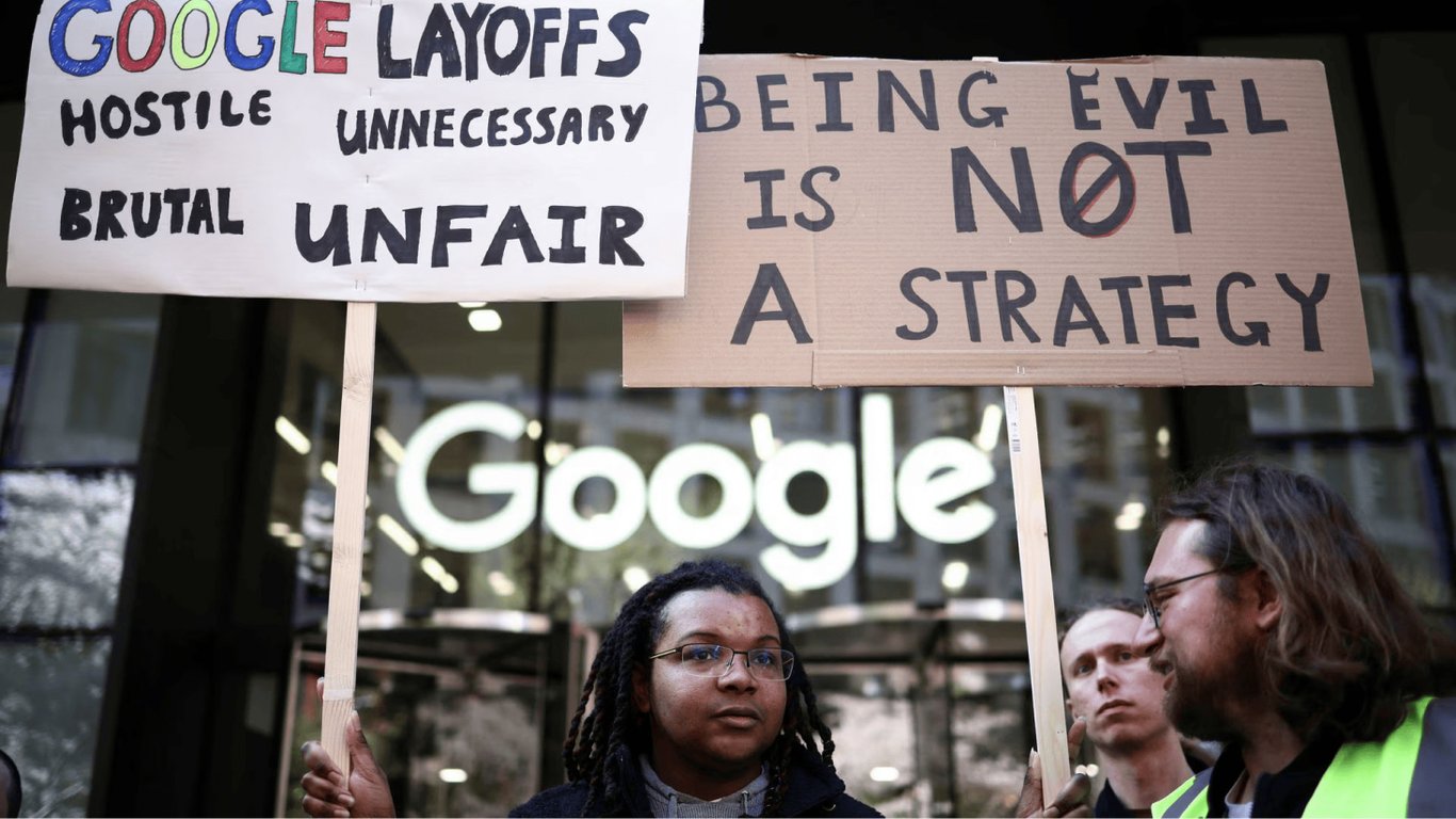 В Лондоне сотрудники Google устроили протест: что известно