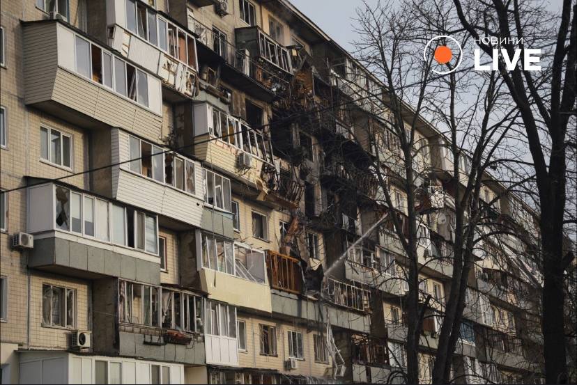 постраждав будинок у Деснянському районі