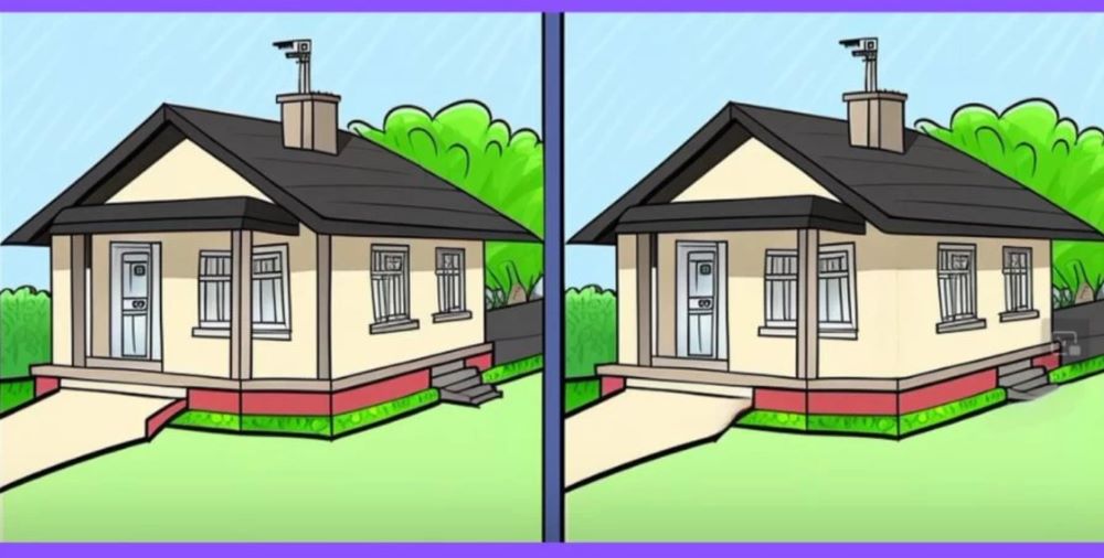 Головоломка с недвижимостью - помогите найти три отличия между домами - фото 1