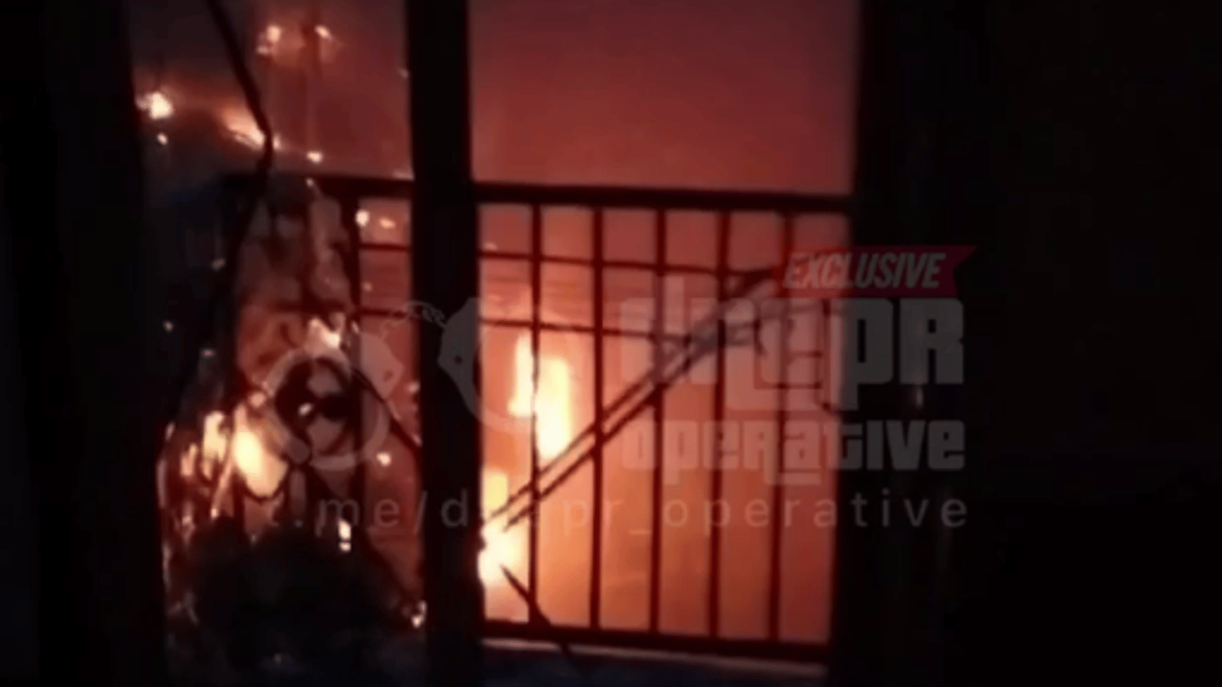 Ракетный удар по Днепру — жители показали первые кадры атаки изнутри дома