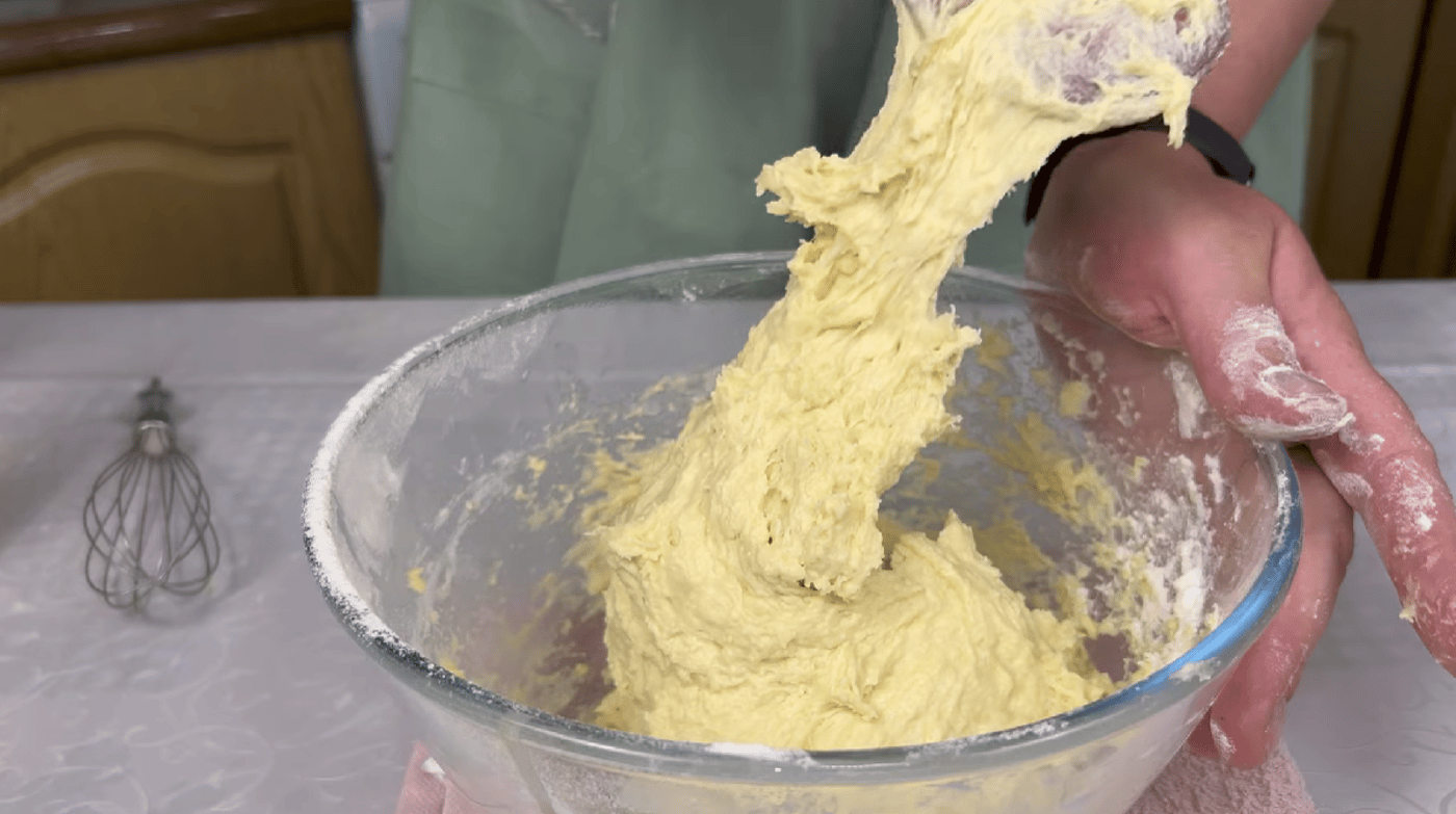 Тісто для пиріжків без опари - спосіб приготування