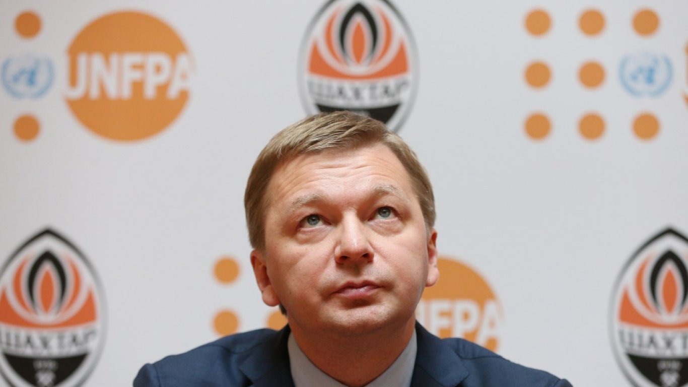 Гендиректор "Шахтаря" Палкін назвав головну проблему українського футболу