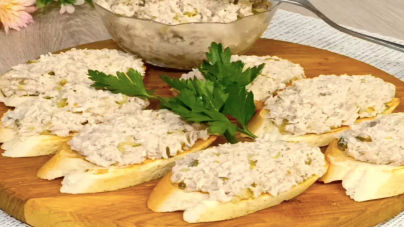 рецепт намазки для бутербродів