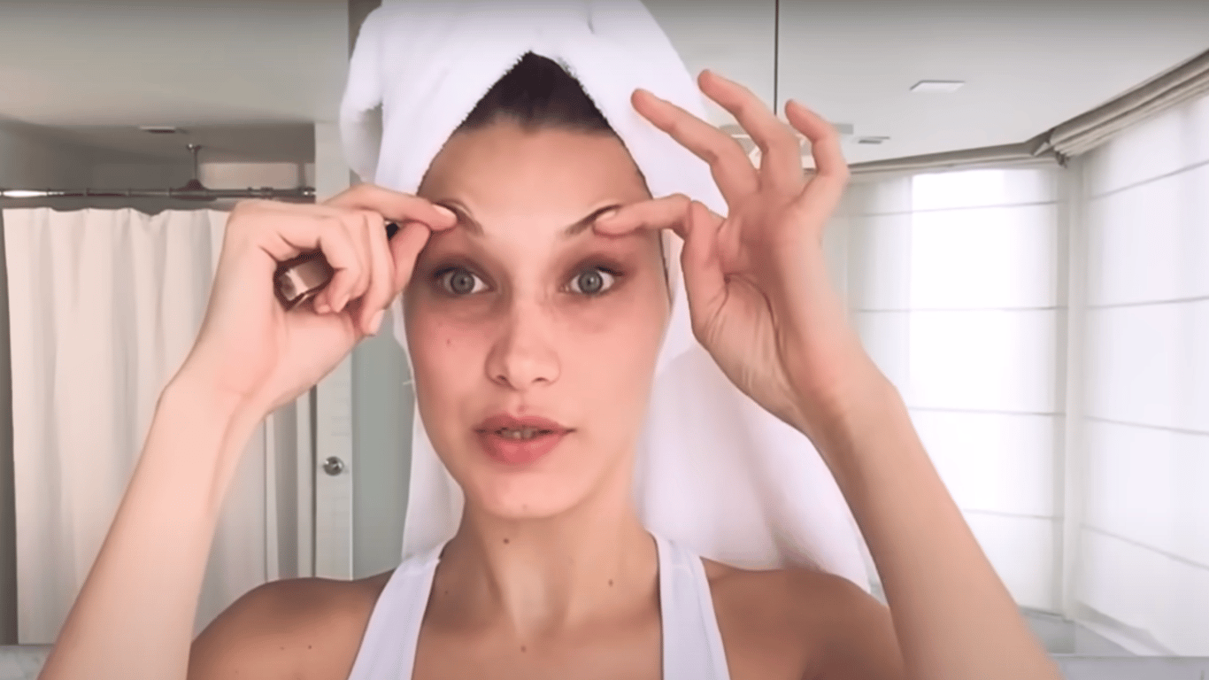 Bella Hadid's makeup —Easy makeup tutorial