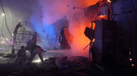 В Запорожье повреждены высотки и есть разрушения на рынке - 290x166