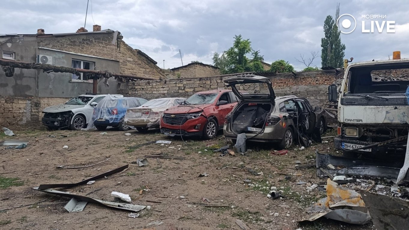 Наслідки удару по Одесі 22 липня