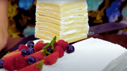 Торт "Молочная девочка" за 30 минут без раскатки коржей — десерт - 285x160