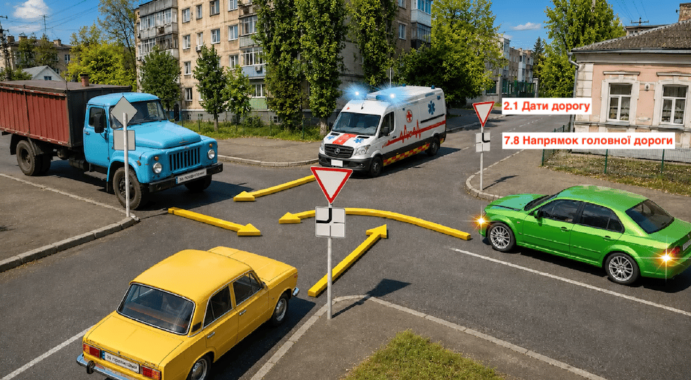 Тест ПДР: хто проїде першим